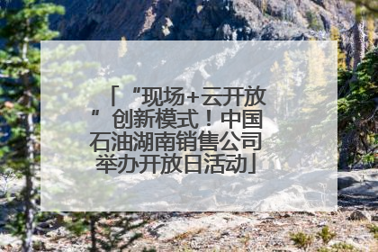 “现场+云开放”创新模式！中国石油湖南销售公司举办开放日活动