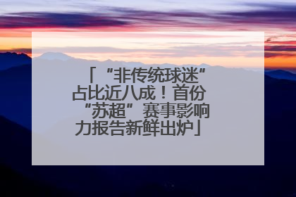 “非传统球迷”占比近八成！首份“苏超”赛事影响力报告新鲜出炉