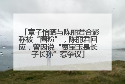 章子怡晒与陈丽君合影称被“圈粉”，陈丽君回应，曾因说“贾宝玉是长子长孙”惹争议