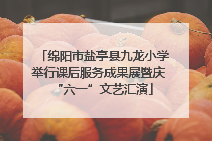 绵阳市盐亭县九龙小学举行课后服务成果展暨庆“六一”文艺汇演