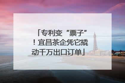 专利变“票子”！宜昌茶企凭它撬动千万出口订单