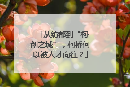 从纺都到“柯·创之城”，柯桥何以被人才向往？