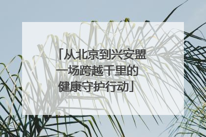 从北京到兴安盟 一场跨越千里的健康守护行动