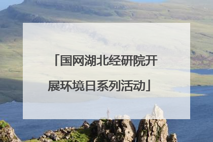国网湖北经研院开展环境日系列活动