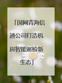国网青海信通公司打造机房智能巡检新生态