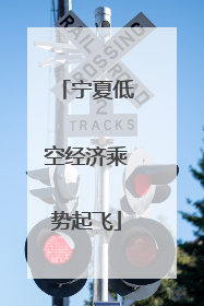 宁夏低空经济乘势起飞