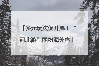 多元玩法促升温！“河北游”圈粉海外客