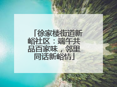 徐家楼街道新峪社区：端午共品百家味，邻里同话新峪情