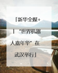 新华全媒+丨“世界机器人嘉年华”在武汉举行