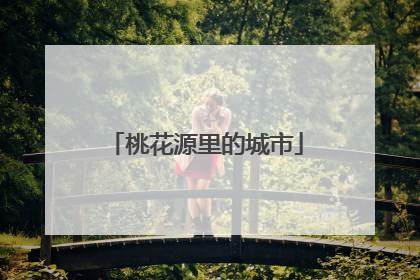 桃花源里的城市