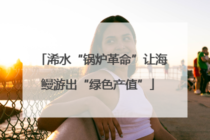 浠水“锅炉革命”让海鳗游出“绿色产值”