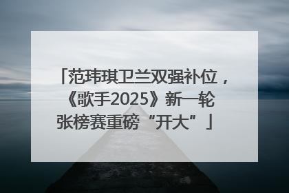 范玮琪卫兰双强补位，《歌手2025》新一轮张榜赛重磅“开大”