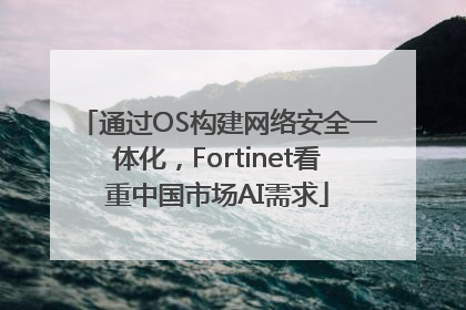 通过OS构建网络安全一体化，Fortinet看重中国市场AI需求