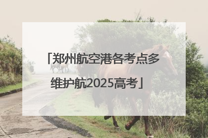 郑州航空港各考点多维护航2025高考