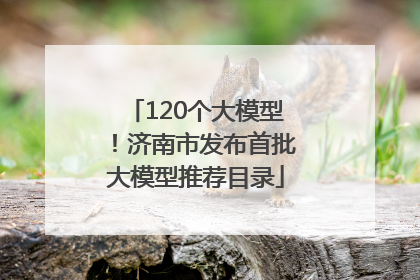 120个大模型！济南市发布首批大模型推荐目录