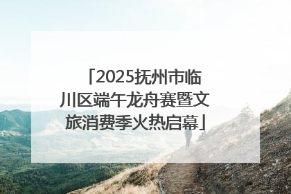 2025抚州市临川区端午龙舟赛暨文旅消费季火热启幕
